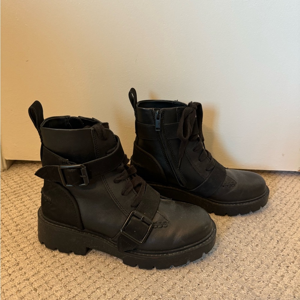 Ugg Leather Women Ashton Lace Up
